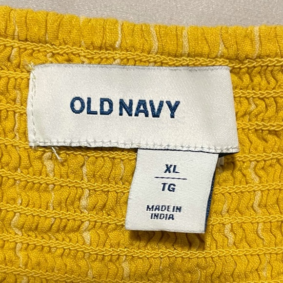 Yellow Striped Midi Dress - Picture 3 of 3